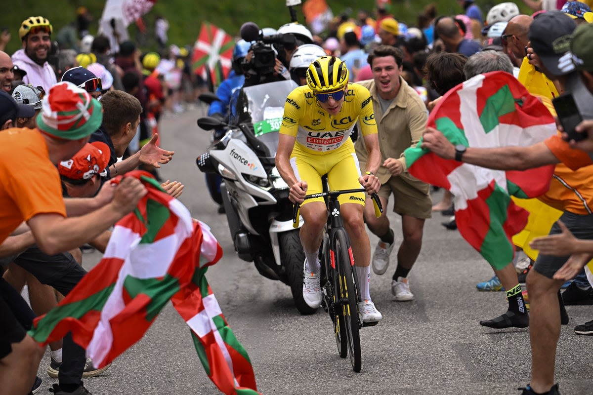 Tour de France stage 19 LIVE: Latest updates as Tadej Pogacar cracks Jonas Vingegaard on decisive day