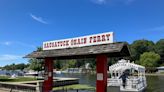 Cross the Kalamazoo River on Saugatuck’s historic hand-cranked chain ferry