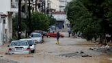 Un nuevo temporal en el centro de Grecia deja casas y calles inundadas