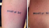 Aunque estos tatuajes fueron 'hechos para desaparecer', algunos todavía son visibles.