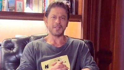 ...Shah Rukh Khan’s King script visible in the video of him lauding Asoka cinematographer Santosh Sivan’s Cannes 2024 win: “He taught me that genius is not thought of, it is felt” 2024 : Bollywood...