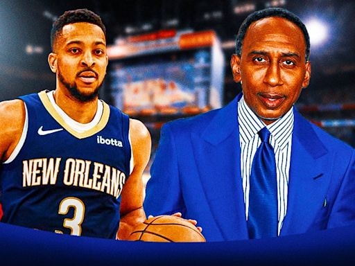 Stephen A. Smith calls out CJ McCollum's Pelicans teammates to his face