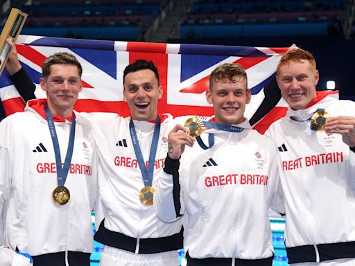 Matt Richards’ father hails ‘very special’ Team GB 4x200m relay quartet