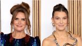 Millie Bobby Brown and Brooke Shields Prove a Messy Bun Is Black-Tie