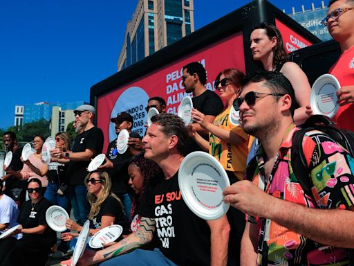 El hambre "es inaceptable", reclaman activistas al G20 en Río de Janeiro