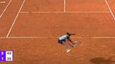 Coco Gauff has great reaction to avoiding being hit by fast ball on Rome match point