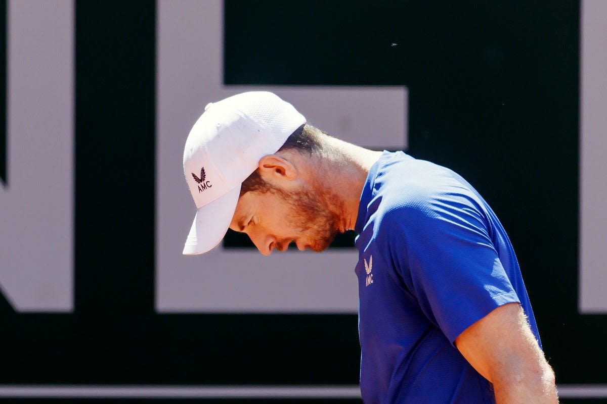 Andy Murray denied Novak Djokovic meeting after first-round loss in Geneva