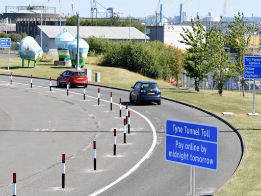 Driver warning: Northbound Tyne Tunnel to close at weekends until spring 2025