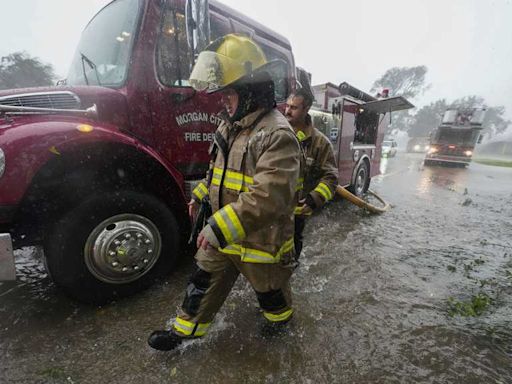 Francine weakens moving inland from Gulf Coast after hurricane winds cause blackouts