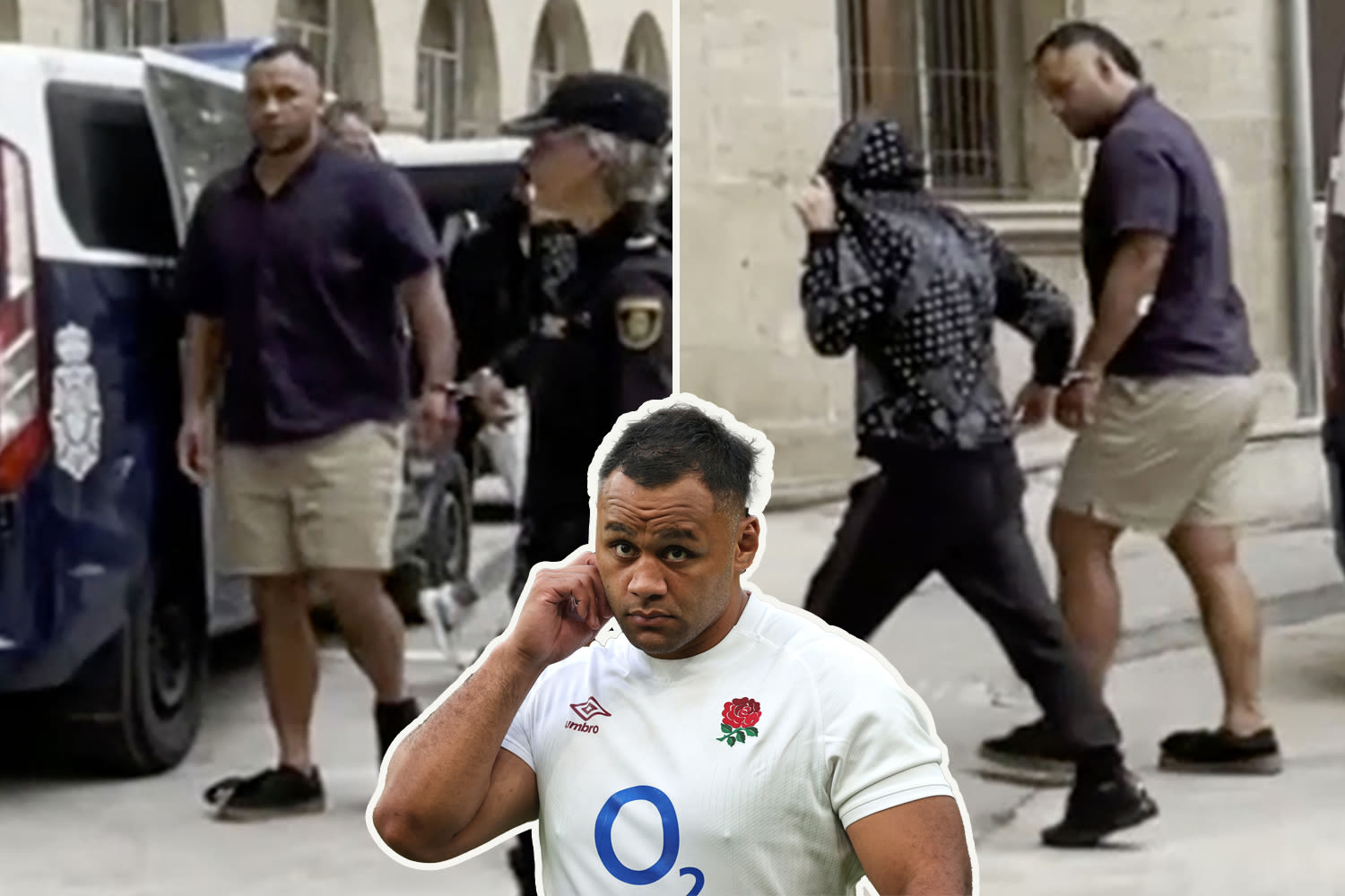 England ace Billy Vunipola arrested & tasered twice after 'threatening pub goers