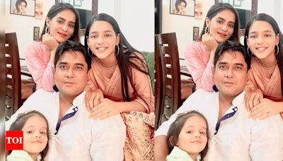 Alaayna Hussain on Father's Day: My dad is source of the happiness in our family and I’m so lucky to have him - Times of India
