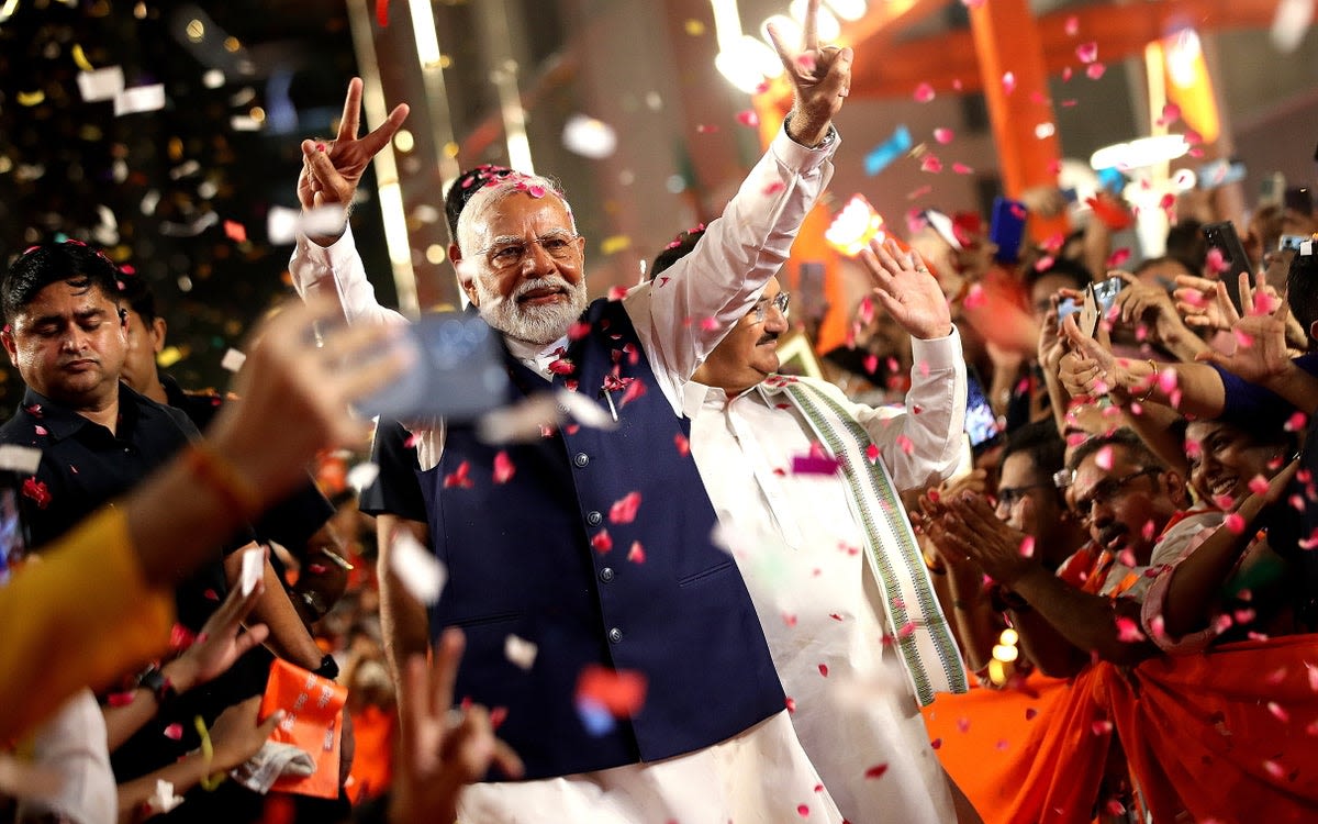 World leaders slow to congratulate Modi after unexpectedly close India election