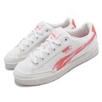 Puma 休閒鞋 Mallorca TD 復古 女鞋 海外限定 街頭風 簡約 雲彩 白 粉 382517-01