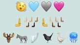 Here are all 31 new emoji you can use on your iPhone now with Apple's iOS 16.4 update, including a shaking face, a donkey, and a long-awaited pink heart