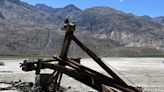 Historic tram tower toppled at Death Valley National Park
