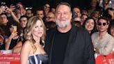 Russell Crowe and Girlfriend Britney Theriot Make Red Carpet Debut at Poker Face Premiere in Italy