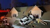 Driver Injured After Crashing Through Second Story of Calif. Home, Landing on Top of Carport
