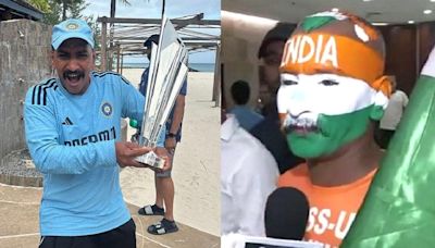 'Got Opportunity To Hold T20 World Cup': Superfan Sudhir Chaudhury Arrives In Delhi With Team India - News18