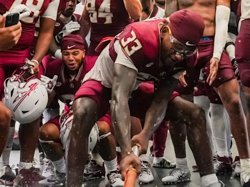 Two Seminoles Break The Rock After Florida State's First Victory In 2024