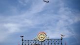 The roar of Fleet Week jets in Baltimore causes delays at Sunday's Phillies-Orioles game