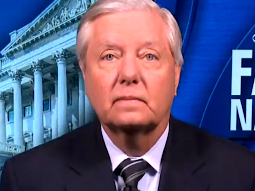 Sen. Lindsey Graham says if Biden steps aside, "this is a dramatically different race" for Trump