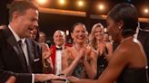 Ayo Edebiri Hands Carson Daly Her Purse to Accept Her Emmy Award, Jokes He 'Still Has My Stuff'