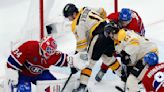 Trent Frederic scores twice as the Bruins roll past the Canadiens 5-2