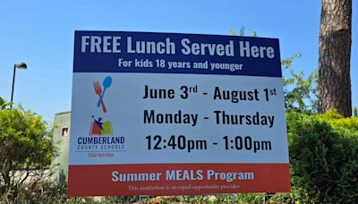 Cumberland schools are serving free summer meals to 18 and under; where to go