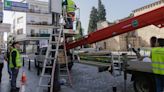 Comienza la instalación de 34 cámaras de videovigilancia en los entornos monumentales de Mérida