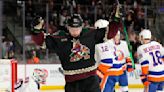 Keller scores 2, Coyotes hold on to beat Islanders 5-4