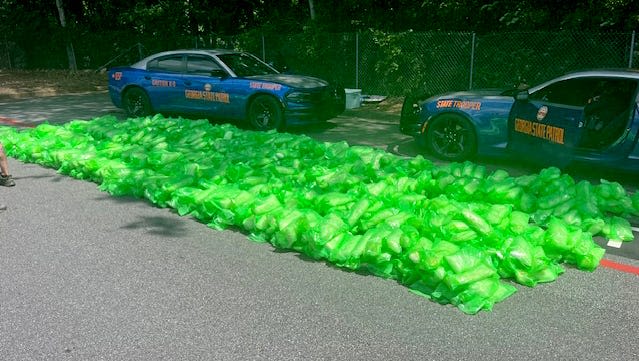 Agents seize nearly 3,000 pounds of meth hidden in celery at Georgia farmers market