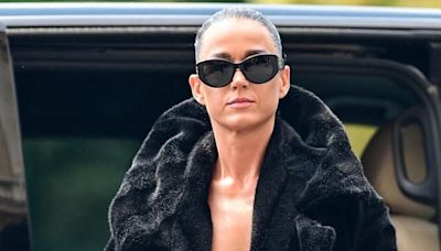 Braless Katy Perry channels Bianca Censori in naked outfit for Balenciaga show