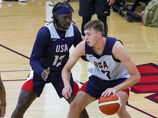 Cooper Flagg reflects on Team USA experience among NBA stars: 'For sure, I was nervous'