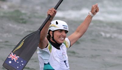 Brillante Jessica Fox logra segundo oro en París con una actuación en la carrera final en canotaje