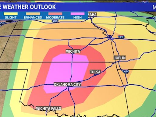 National Weather Service predicts rare Level 5 severe weather threat