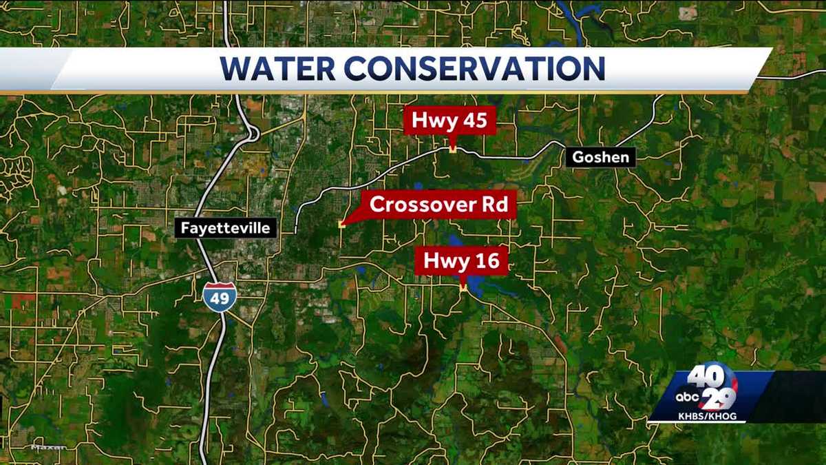 People in part of Fayetteville urged to limit water use