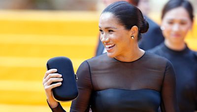 Meghan Markle's head-turning mesh dress was a seriously risqué royal style choice