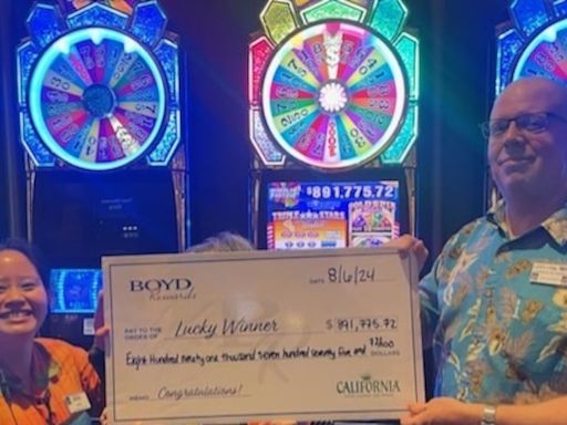 Lucky woman wins big with $1.75 spin playing Wheel of Fortune slot