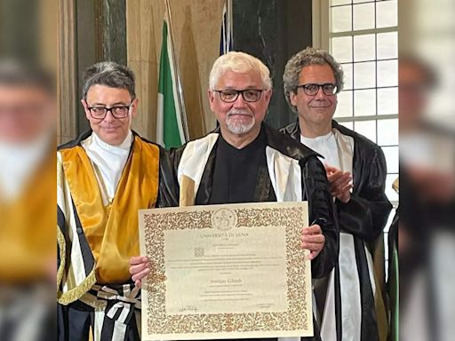 Amitav Ghosh gets honorary doctorate from university in Italy | Bengali Movie News - Times of India