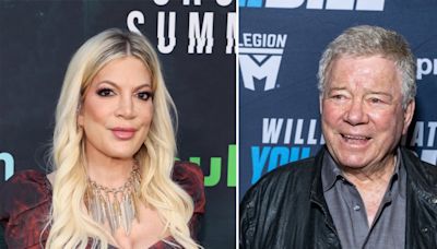 Tori Spelling and William Shatner Have Wide-Ranging Chat About OnlyFans, Orgasms, Enemas and More