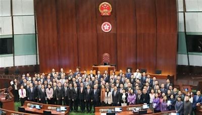 中共與港府強推「基本法23條」立法 民進黨：香港最黑暗的一天