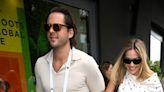 Pregnant Margot Robbie kisses husband Tom Ackerley at Wimbledon – alongside Pippa Middleton and Pink