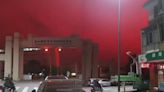 Residents shocked as 'apocalyptic' blood-red sky covers Chinese city