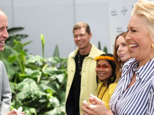 William hangs out with Hannah Waddingham and Stella McCartney at Earthshot event