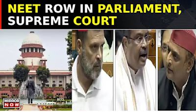 INDIA Bloc's Attack, Govt's Retort; 'NEET' Storm takes Over Parliament, Supreme Court | Daily Mirror