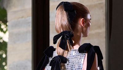 The Parisian dressage hair at Tamara Ralph's Couture show was something else