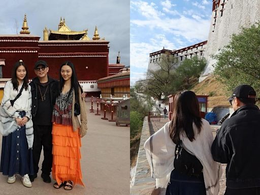 Jet Li shares Buddhist pilgrimage with daughters