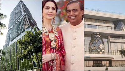 The ultra-luxurious houses of the Ambani family – Mukesh Ambani’s Rs 15,000 crore Antilia to Anil Ambani’s Rs 5000 crore Abode