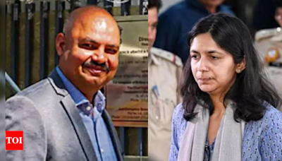 Delhi CM's aide held in Maliwal case; AAP cites new video in defence | India News - Times of India