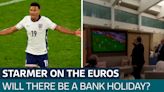 Prime Minister stays quiet on chances of a bank holiday if England win the Euros - Latest From ITV News